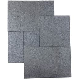 Royal Black Flamed Eased Edge Coping, Mega Versailles Patt