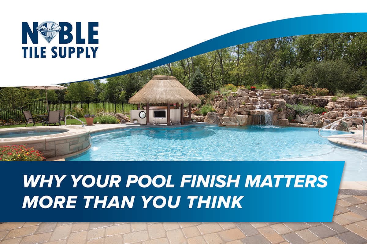 Large backyard pool with a swim up bar.